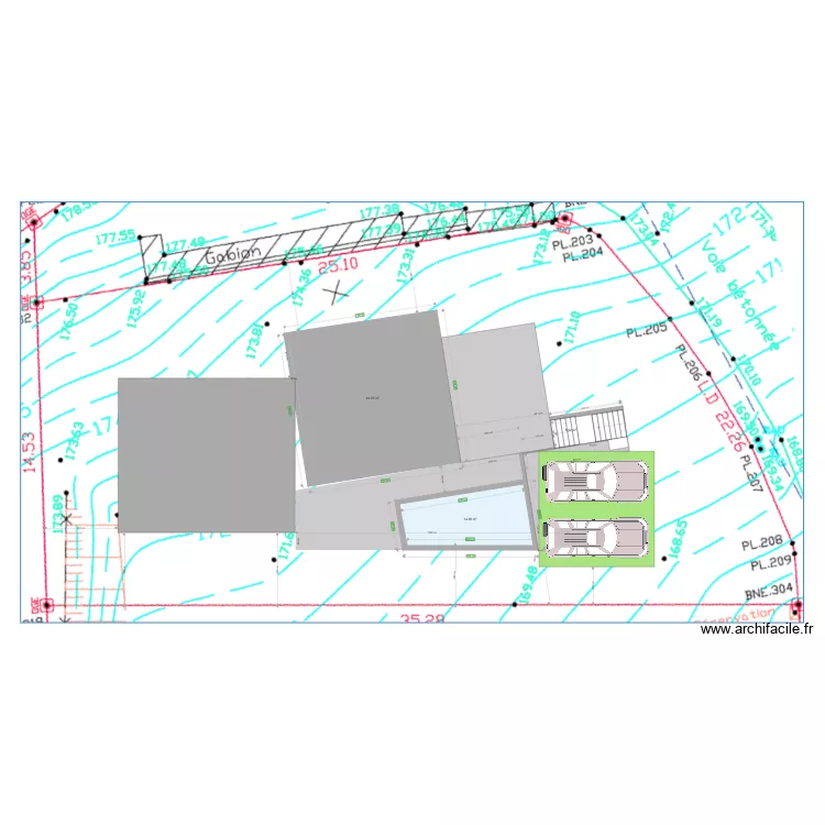 planmasseses. Plan de 