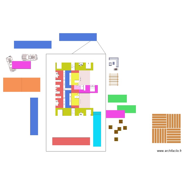 plan réeli1er étage . Plan de 0 pièce et 0 m2