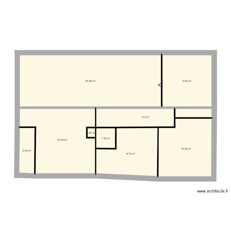 Maison. Plan de 0 pièce et 0 m2