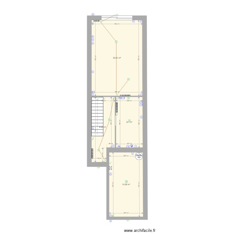 plan elec st mammes rdc. Plan de 0 pièce et 0 m2