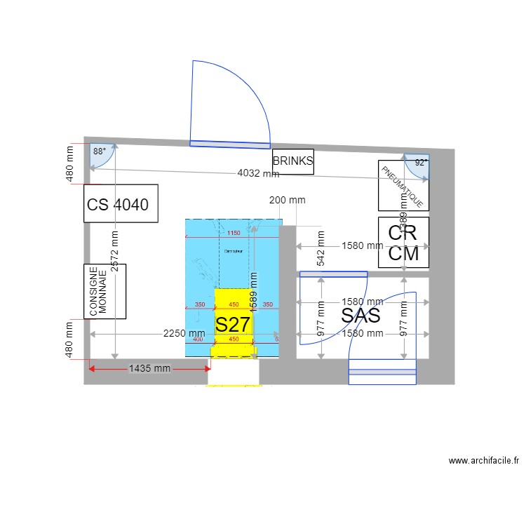 PLAN DE MASSE PROJET AVIGNON ROTONDES S27. Plan de 0 pièce et 0 m2