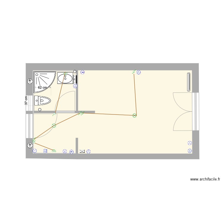 Gradignan 5 électricité . Plan de 0 pièce et 0 m2