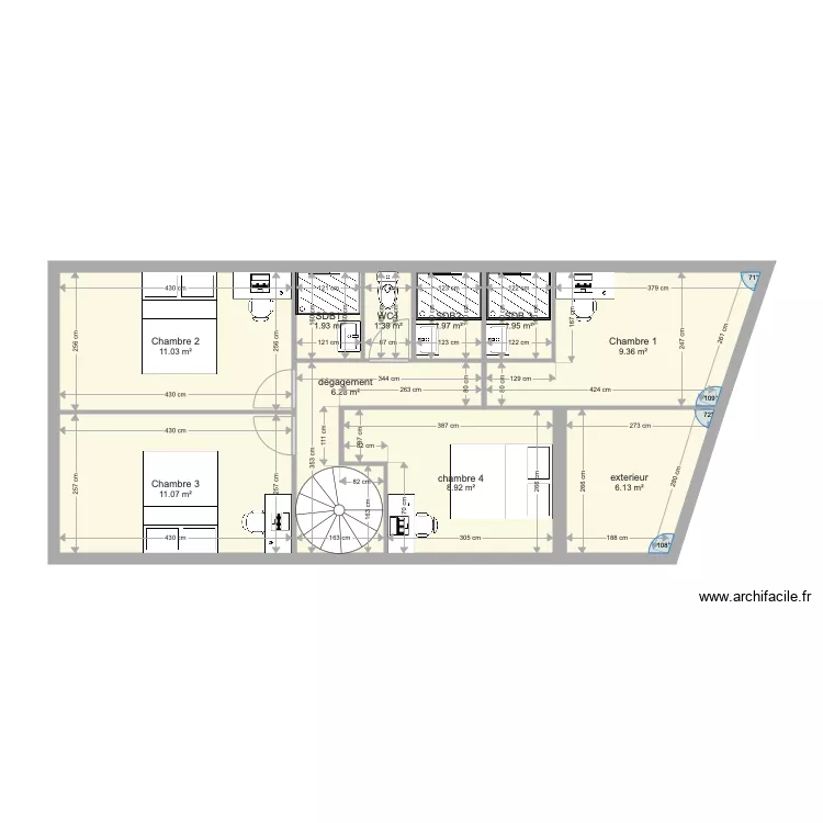 182 ru JP R deux. Plan de 