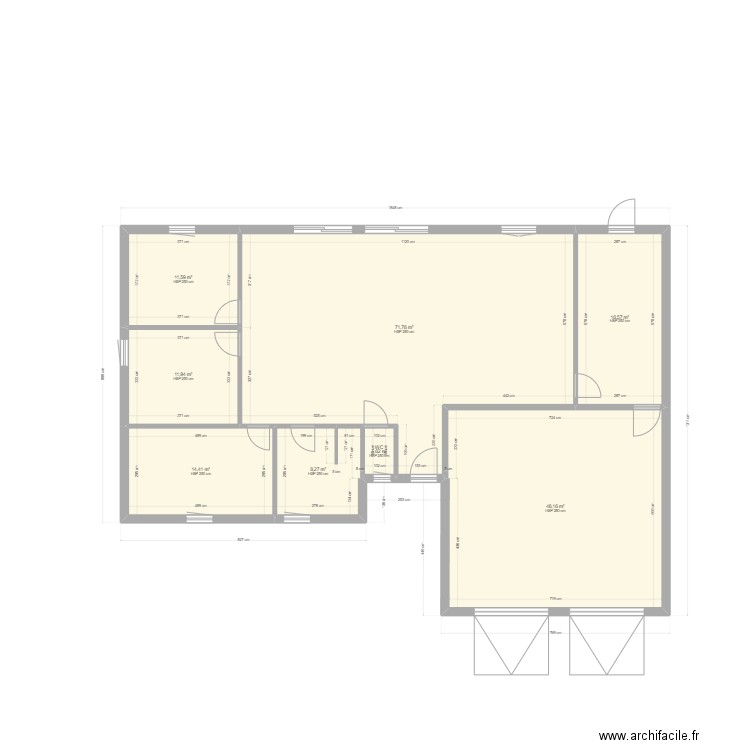 PLAN MAISON 7. Plan de 0 pièce et 0 m2