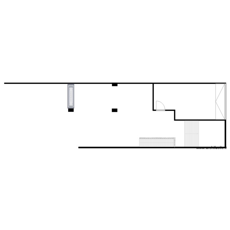 DECOR MAISON RAF. Plan de 1 pièce et 111 m2