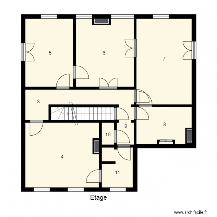 174531 CHASTEL. Plan de 0 pièce et 0 m2