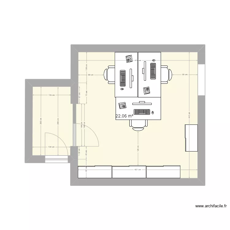 bureau responsable. Plan de 