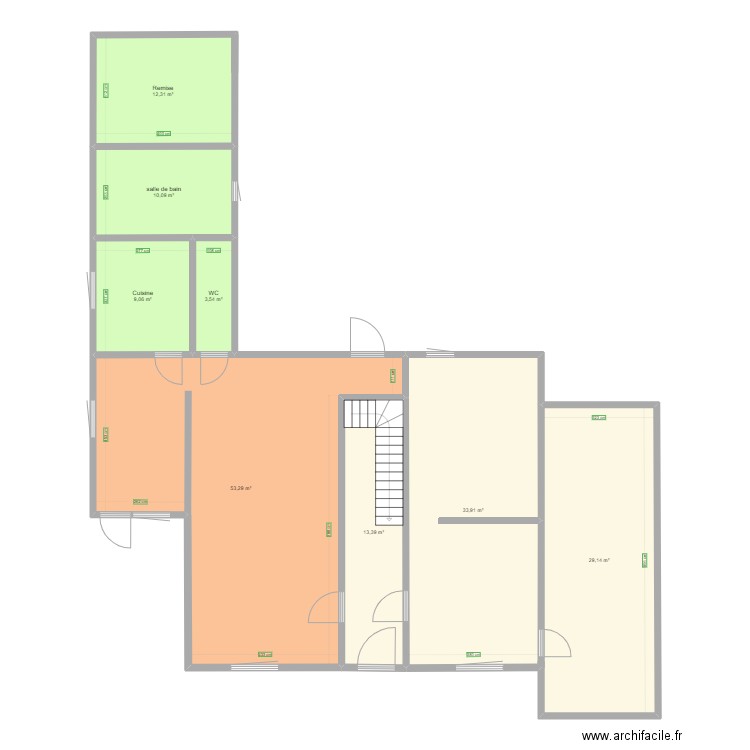 louvroil RDC. Plan de 0 pièce et 0 m2