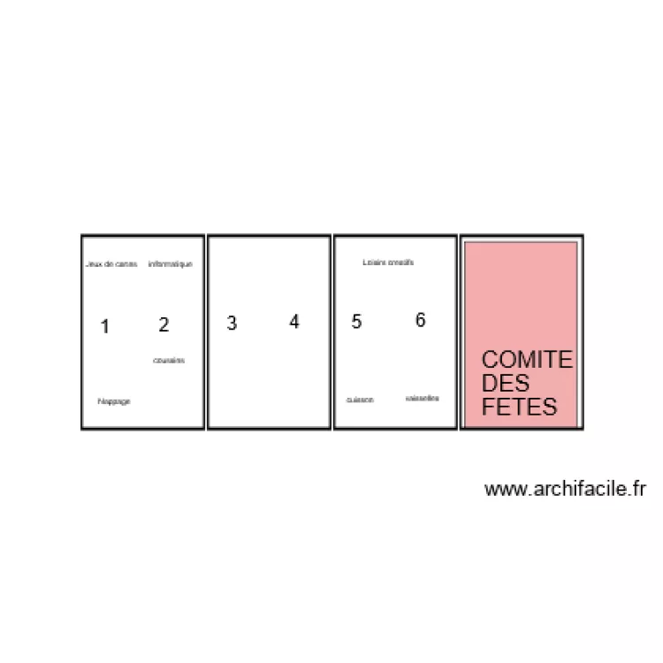 ARMOIRES TTL. Plan de 