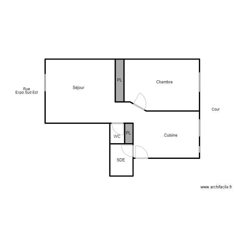 Plan GUEZ Mélia. Plan de 0 pièce et 0 m2