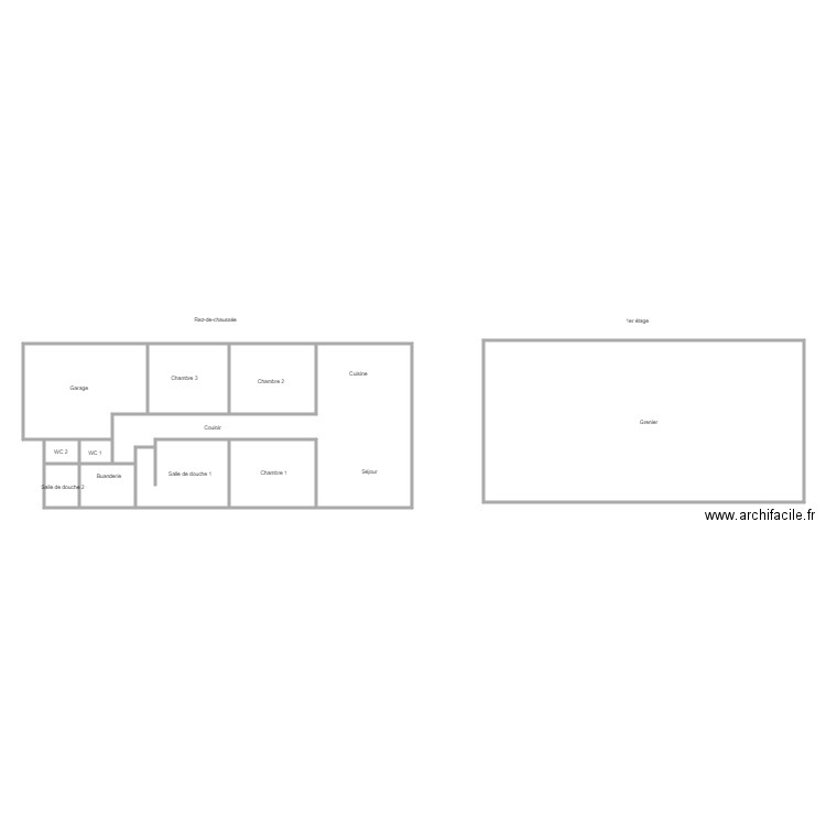 VRIGNE AUX BOIS Maison neuve. Plan de 0 pièce et 0 m2