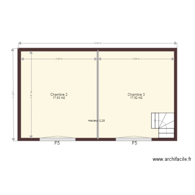 Dragonne Etage 1. Plan de 0 pièce et 0 m2