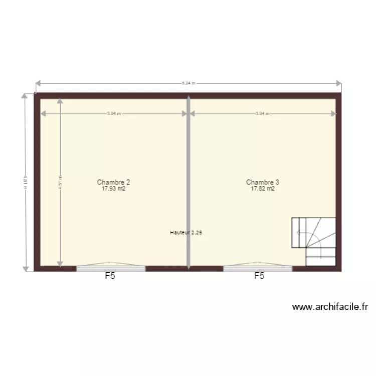 Dragonne Etage 1. Plan de 