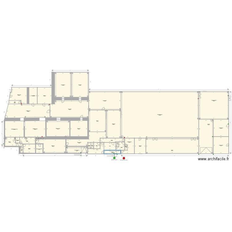 emplacement tues mouches et appâts rongeurs. Plan de 0 pièce et 0 m2