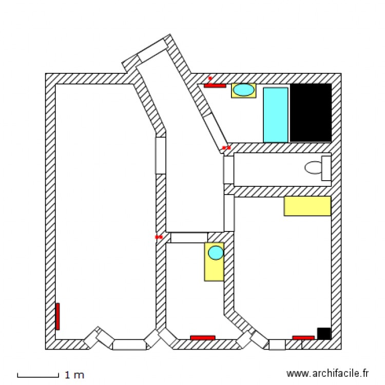 ANtigone . Plan de 0 pièce et 0 m2