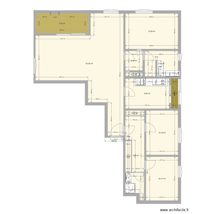 Battieres5. Plan de 0 pièce et 0 m2