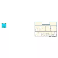 plan &eacute;tage grand U