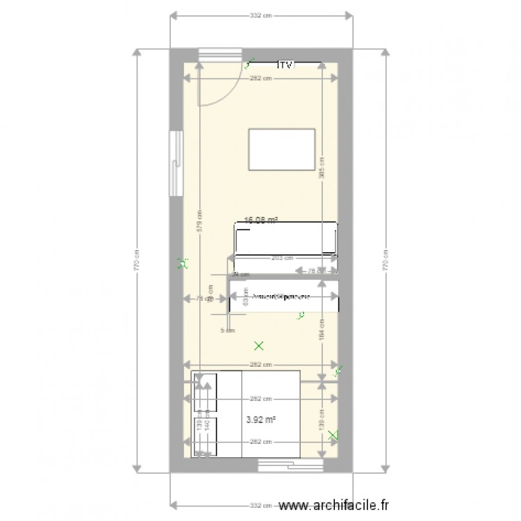 algeco lgt. Plan de 0 pièce et 0 m2