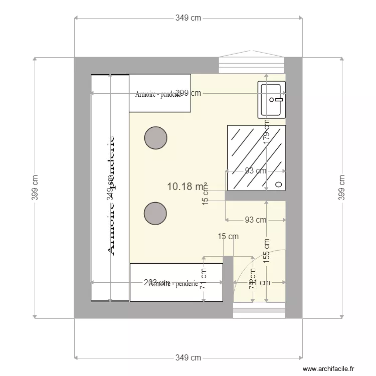 dressing Pourlans 20 01 2019. Plan de 