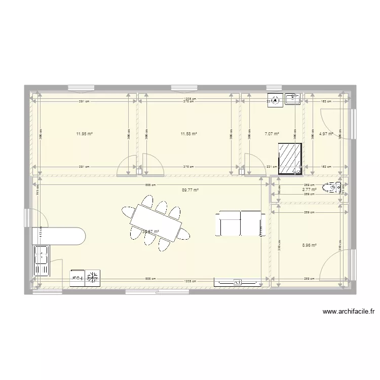 Bedous2. Plan de Bedous2. Plan de