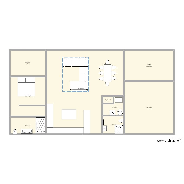Maison saton Boa. Plan de 0 pièce et 0 m2