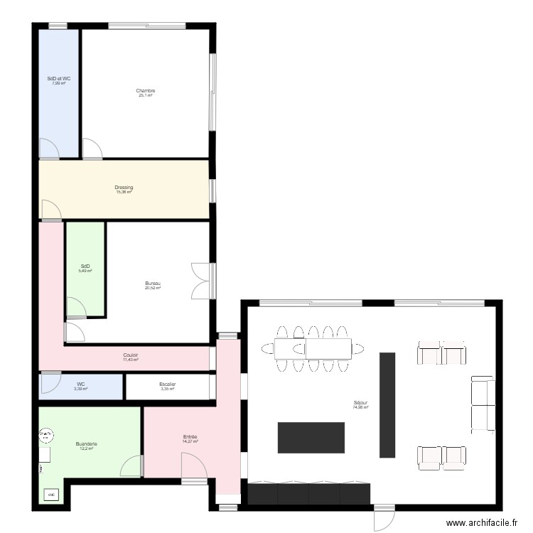 BSG0. Plan de 0 pièce et 0 m2