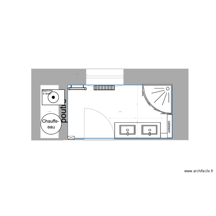 SDB2. Plan de 0 pièce et 0 m2