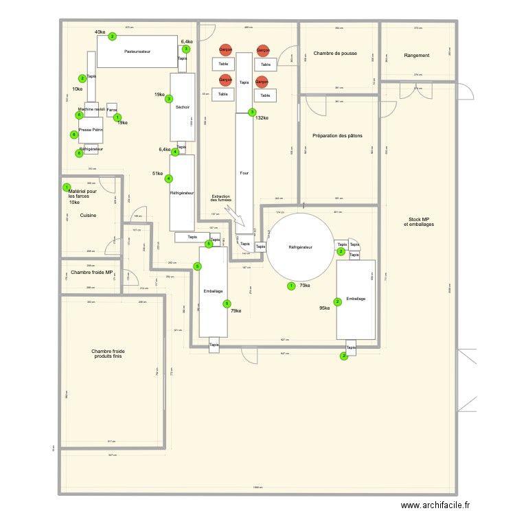 Pierre P01. Plan de 6 pièces et 451 m2