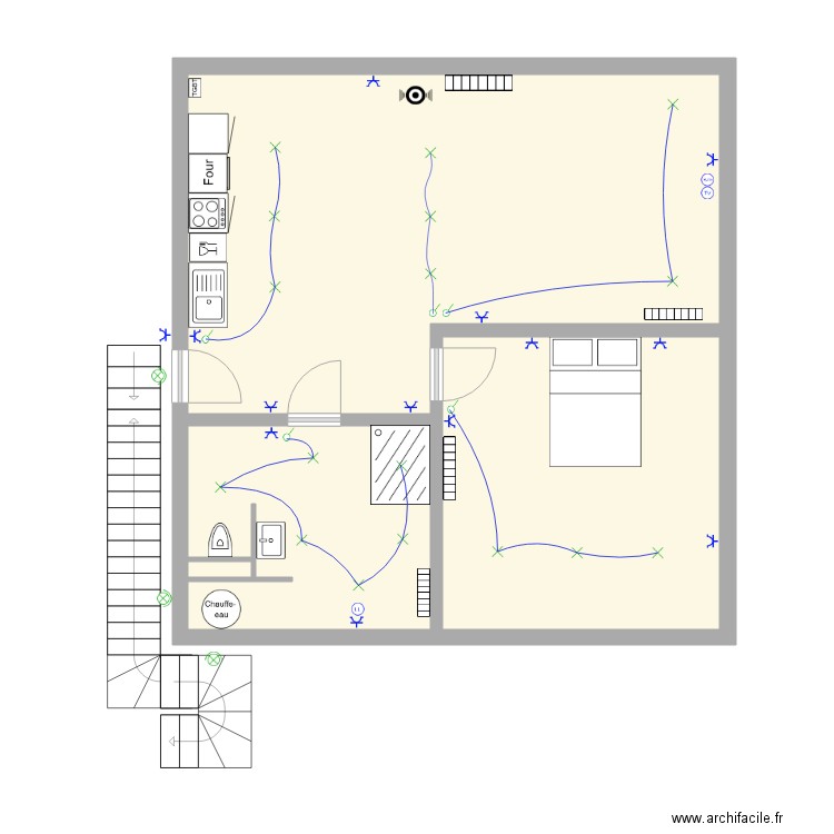 Gossez chambre d hote. Plan de 0 pièce et 0 m2