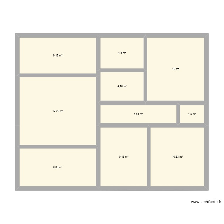 99M2 EVOLUTIF. Plan de 0 pièce et 0 m2