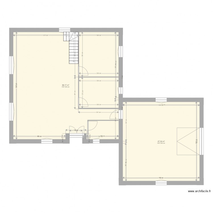  bern. Plan de 0 pièce et 0 m2