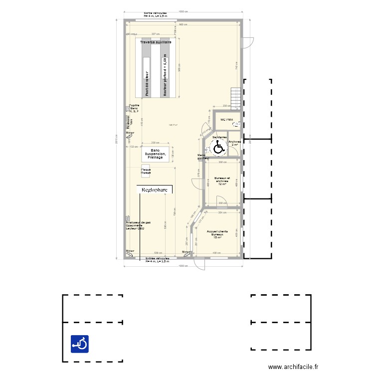 CCT VL  CTA BECON. Plan de 6 pièces et 184 m2