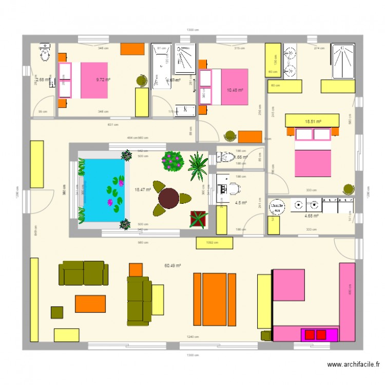 MAISON BOIS PATIO PM. Plan de 0 pièce et 0 m2