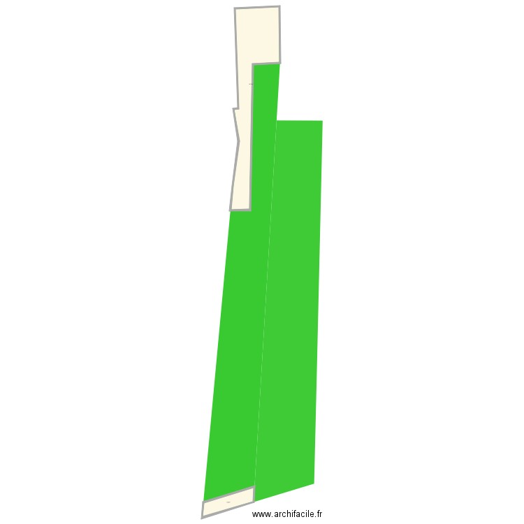 maison Somain et jardin. Plan de 0 pièce et 0 m2