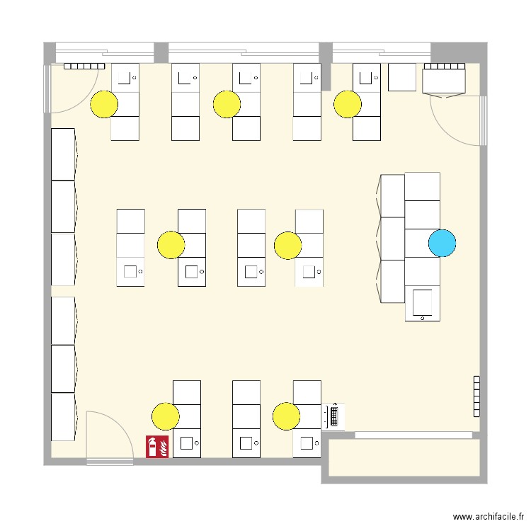 Salle TP Bio Mai 2020 V3. Plan de 0 pièce et 0 m2