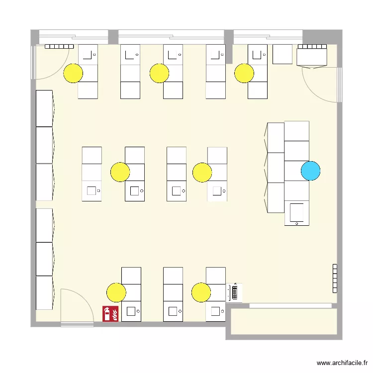 Salle TP Bio Mai 2020 V3. Plan de Salle TP Bio Mai 2020 V3. Plan de
