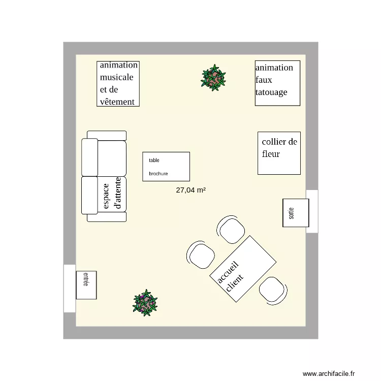 Plan stand de la Polynésie française. Plan de Plan stand de la Polynésie française. Plan de