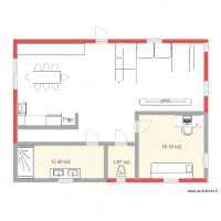 le rez de chausée de chez moi