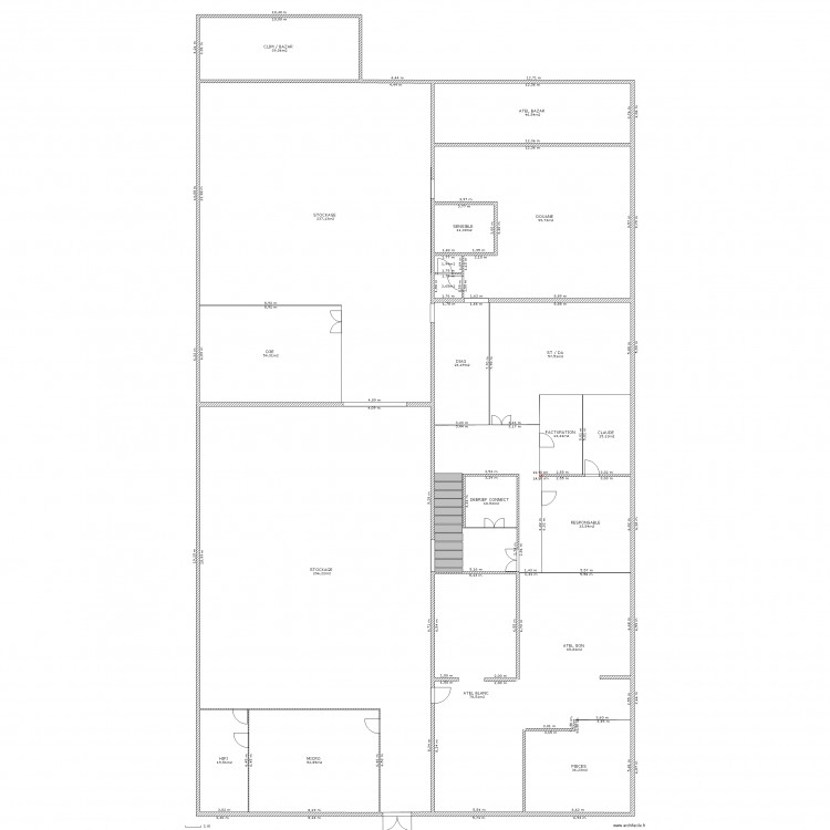 CDR SEMECOURT. Plan de 0 pièce et 0 m2