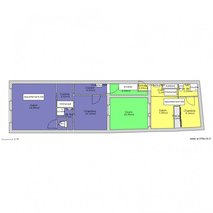 Plan. Plan de 0 pièce et 0 m2