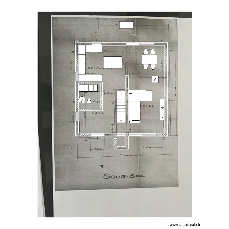 Nouveau projet appart. Plan de 0 pièce et 0 m2