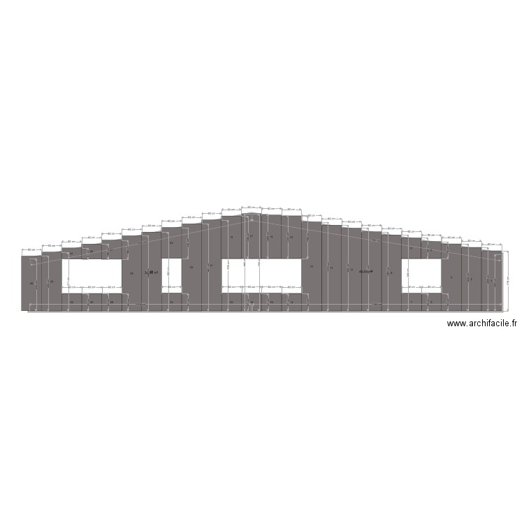 BARDAGE. Plan de 0 pièce et 0 m2