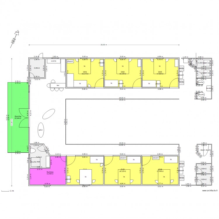 planmasse. Plan de 0 pièce et 0 m2