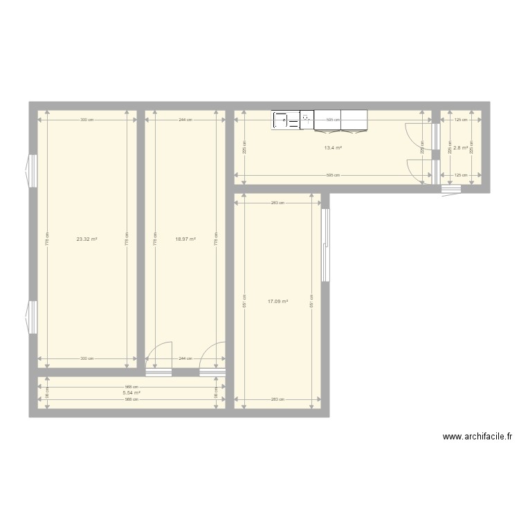 Future Maison possibilité 3. Plan de 0 pièce et 0 m2