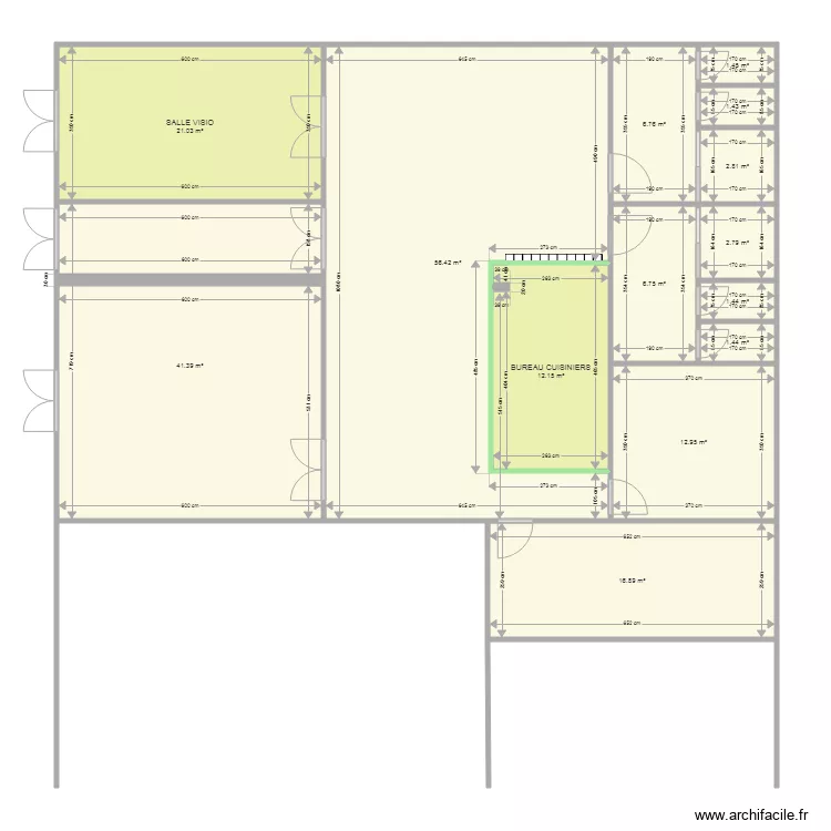 Projet visio V5. Plan de 