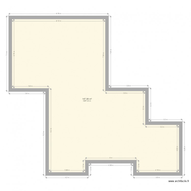 vang. Plan de 0 pièce et 0 m2