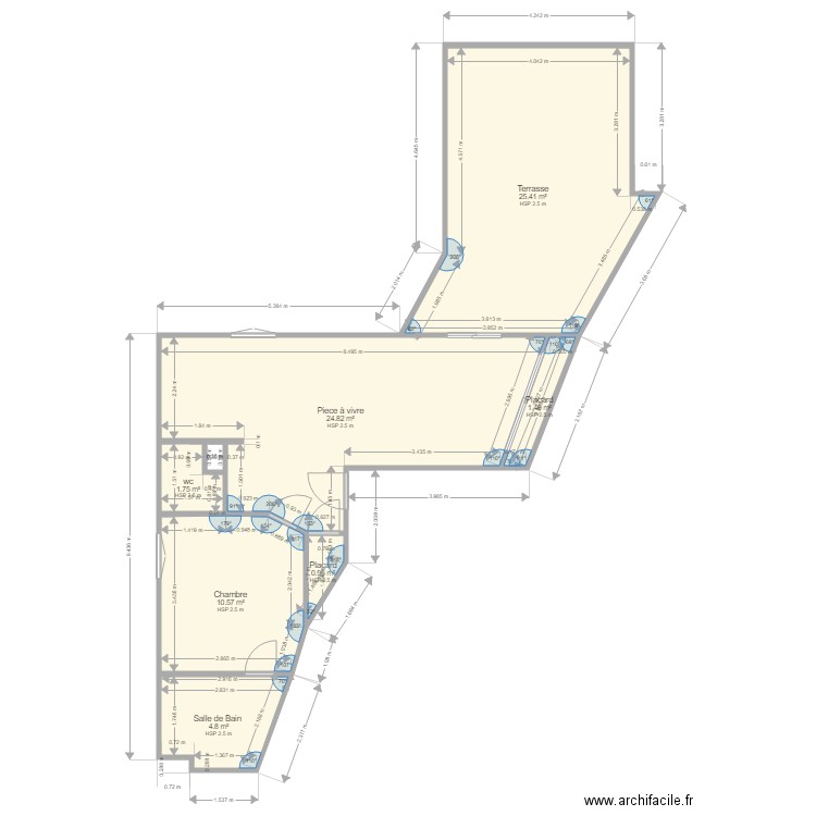 ROUSSEAU. Plan de 0 pièce et 0 m2