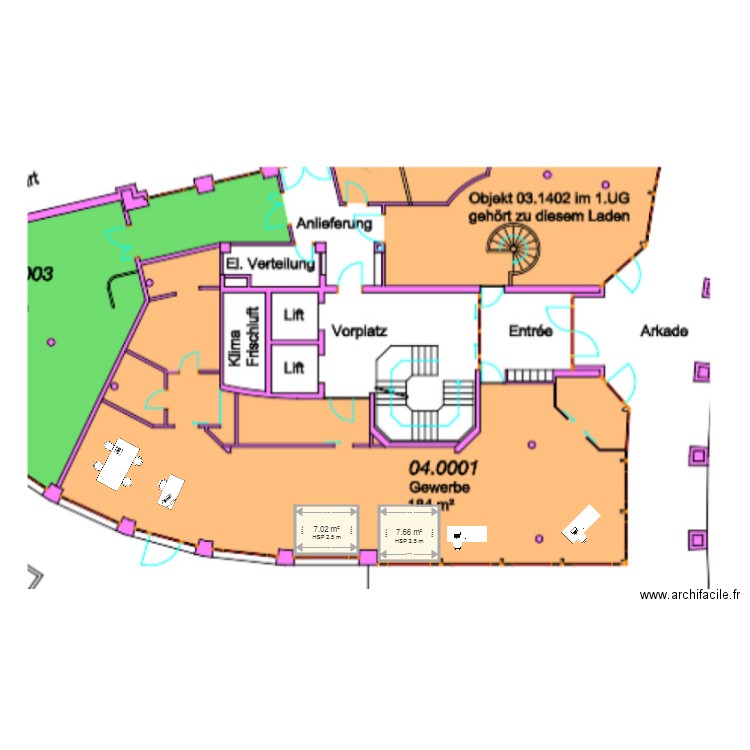 Winterthur Projet 1. Plan de 0 pièce et 0 m2