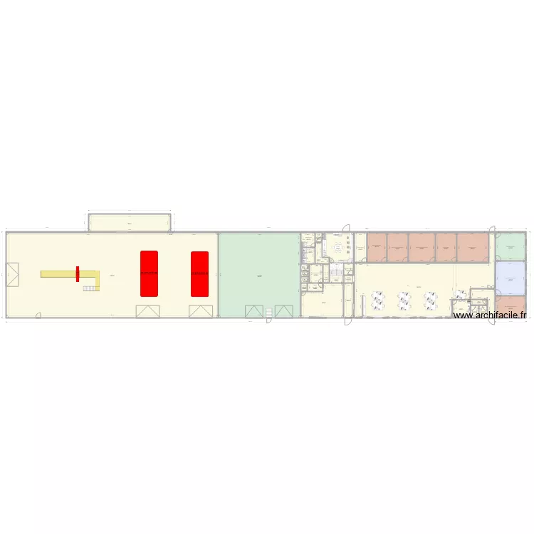 Differdange MODIF bureau Jeremy. Plan de 