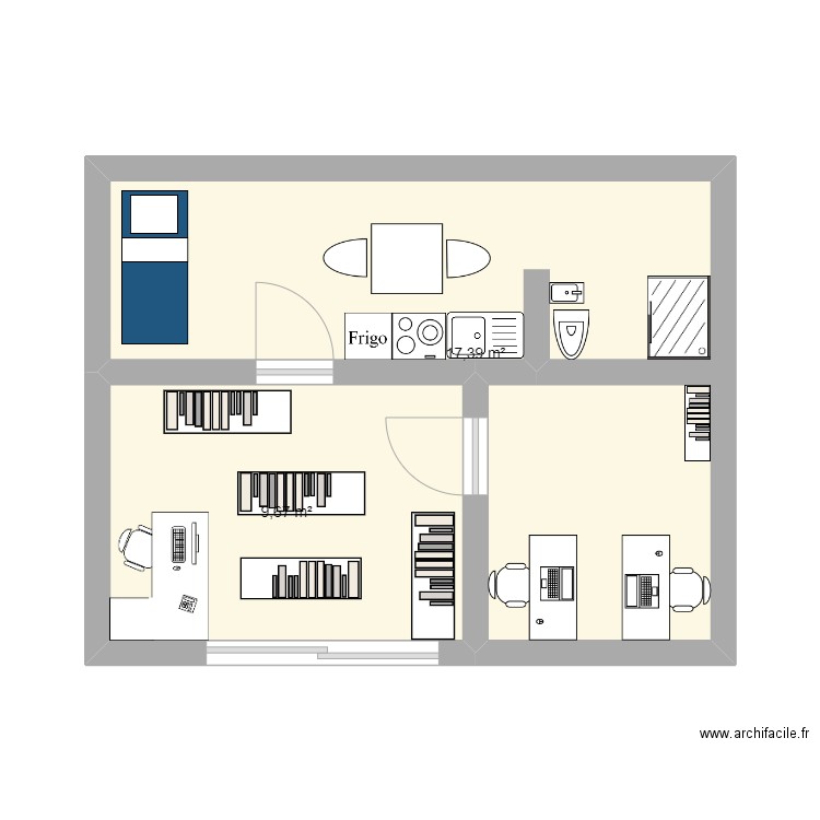 Plan librairie sims 4. Plan de 0 pièce et 0 m2
